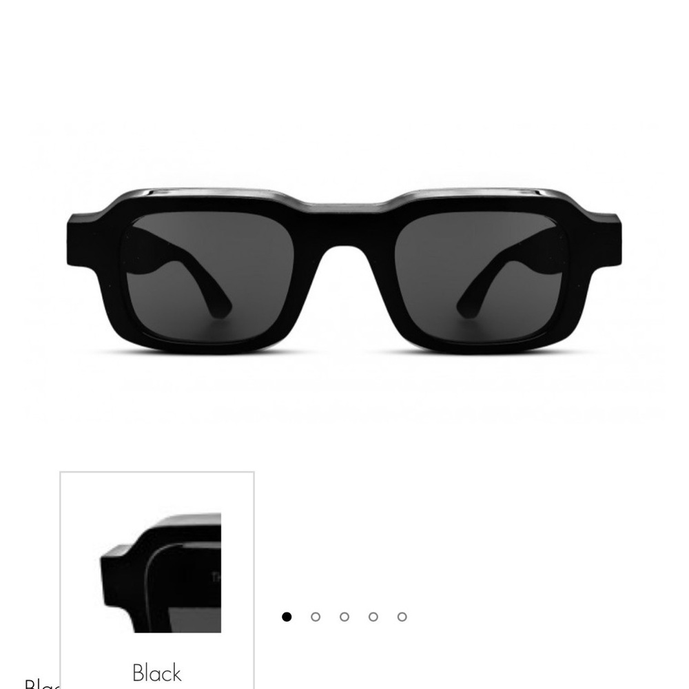 Thierry Lasry Green Rectangle Sunglasses